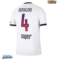 Paris Saint-Germain Lucas Beraldo #4 Bortedrakt 2026-27 Kortermet